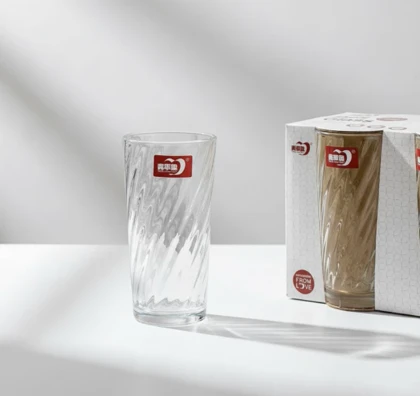 لیوان 6 عددی بلند طرح دار 190 میل DELI