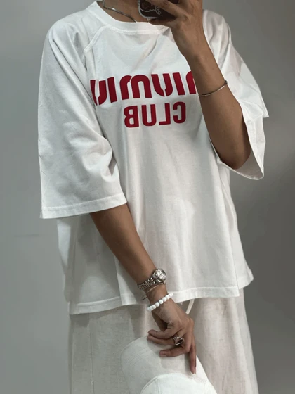 تیشرت miu miu