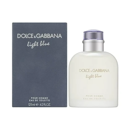 ادوتویلت مردانه دولچه اند گابانا مدل Light Blue Pour Homme حجم 125 میلی لیتر