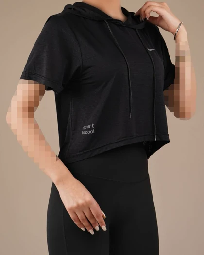 تیشرت کلاه دار ورزشی کد 31275