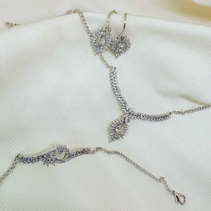 سرویس کامل برند شین مدل «اشک الماس» | نسخه سیلور (رادیوم) با گارانتی 1 ساله