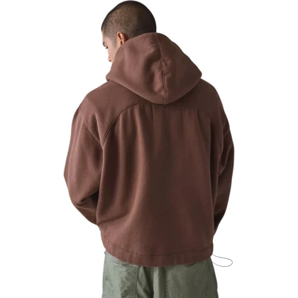 هودی قواره باکسی گرم بالا از standard cloth کد 219