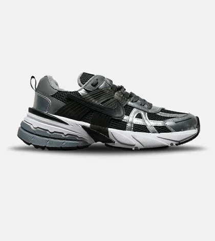 کفش کتانی مردانه و زنانه طوسی آبی Nike Cushlon V2K مدل 8296