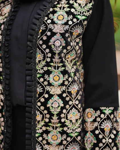 کت مجلسی سنگدوزی شده