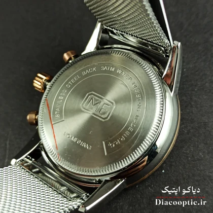 ساعت مچی مردانه اورجینال موتور ژاپن برند مینی فوکوس سه موتور مدل Mf0180G.04 بند حصیری
