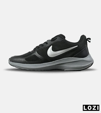 کفش کتانی مردانه و زنانه مشکی طوسی Nike guide 10 مدل 7469