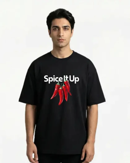 تیشرت طرح spice it up کد 295821