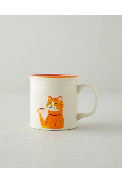 ماگ English Home مدل Sunny Cat سرامیک - چندرنگ