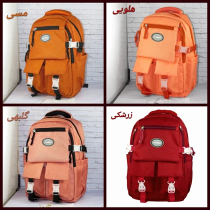 کوله پشتی مدرسه مدل پاستیلی کد G_Lnd_00019