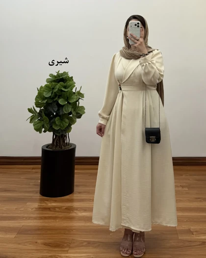مانتو ژاکارد بلند دخترانه یاسمن