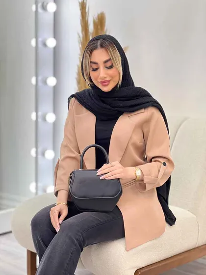 مانتو مازراتی آستین پاگن