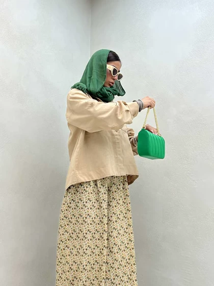 شومیز آستین دکمه