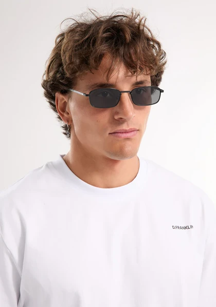 عینک آفتابی دی فرانکلین مدل D.franklin Square Legacy Black / Black