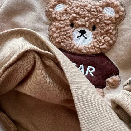 بلوز و شلوار کتان مدل BEAR