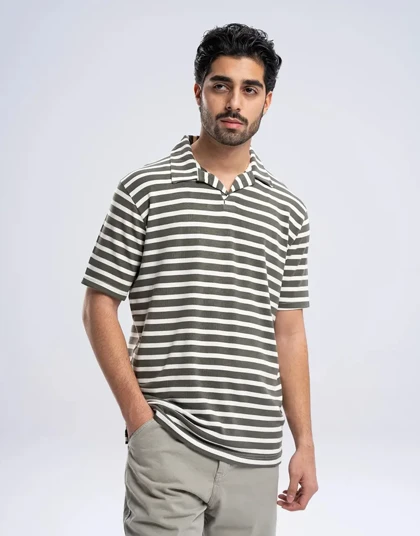 بافت رینگر یقه هفت