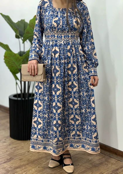 پیراهن ماکسی آشینا 7