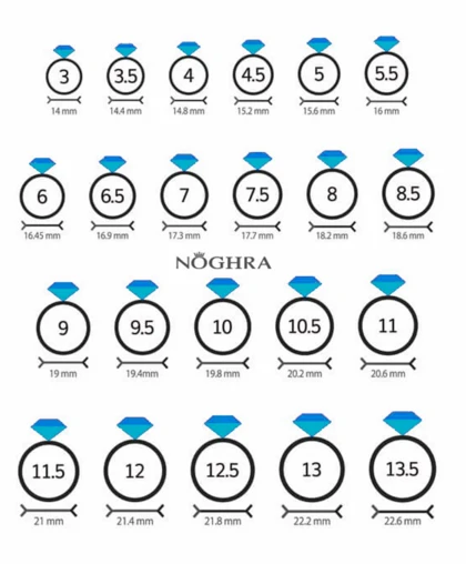 انگشتر زنانه و مردانه نگین مشکی ژوپینگ M86