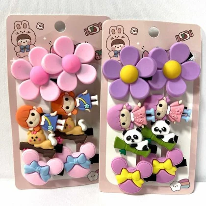 پک کلیپس عروسکی سیلیکونی وارداتی