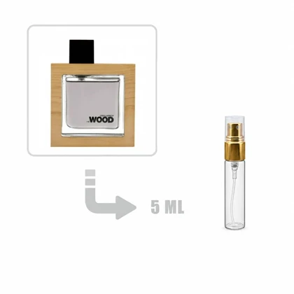 دکانت عطر ادکلن دسکوارد2 هی وود قهوه ای 5 میلی اصلی DSQUARED² - He Wood