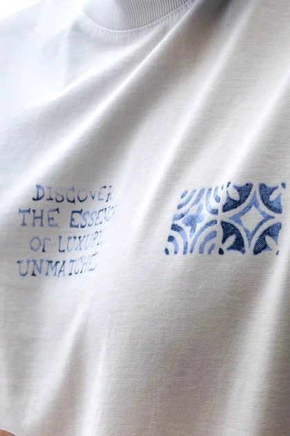 تیشرت آستین کوتاه چاپی مردانه