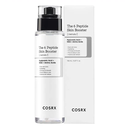 بوستر سرم آبرسان و تقویت کننده پپتیدی کوزارکس COSRX اصل مدل The 6 Peptide حجم 150ml