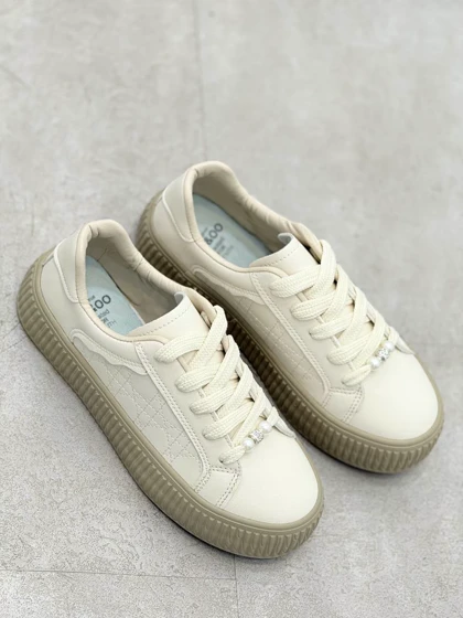 کتانی زنانه مدل ونس مرواریدی (برند نونا)