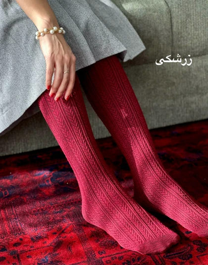 جوراب شلواری گندمی پنتی 1