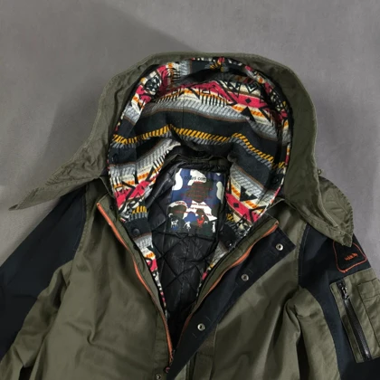 SIZE L-M کاپشن بلند طبیعتگردی و شهری حرفه ای اورجینال از برند Haiker مدل Codes Combine