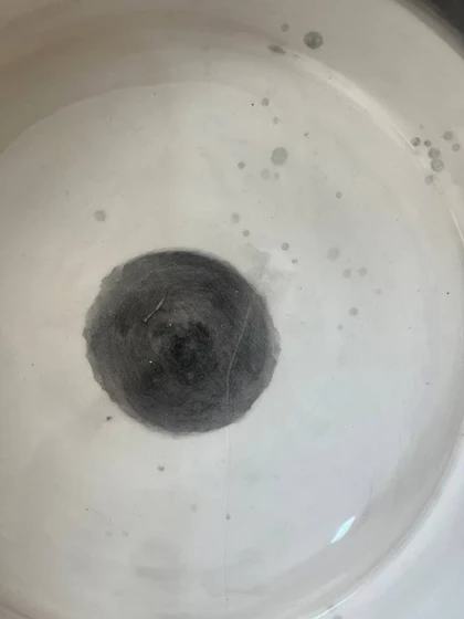 ظرف لبه دار 20 بلند قلب طلا بدون طلا