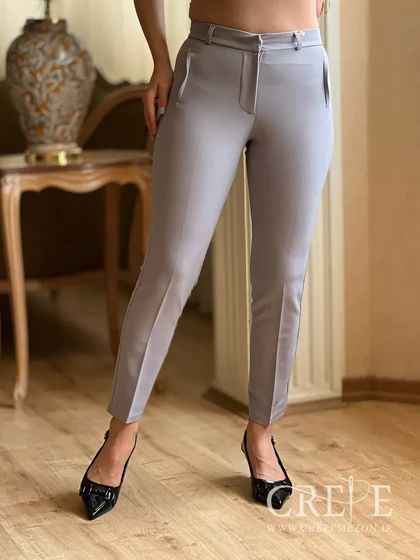 شلوار زنانه کلاسیک ساده قد 90