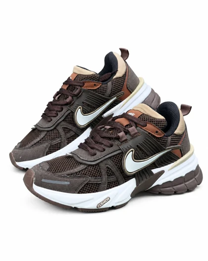 کفش کتانی زنانه مدل نایکی V2K موکا (بالاترین کیفیت) NIKE V2K