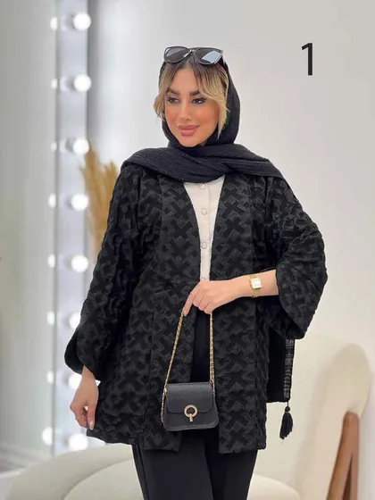 مانتو فکورا آستین لاله