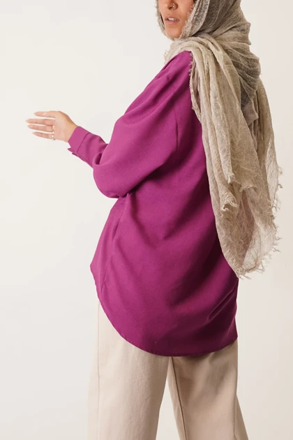 شومیز آزاد لینن زنانه
