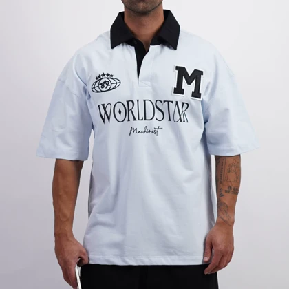 تیشرت یقه دار WORLDSTAR کد 171170