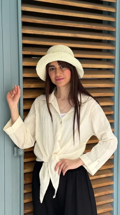 شومیز گره‌ای پرستو