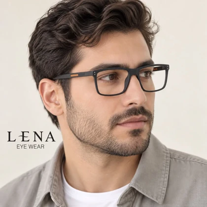 عینک طبی لنا مدل LE985 C03 قهوه ای
