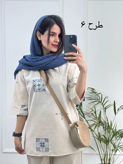 مانتو شومیزی گلشید