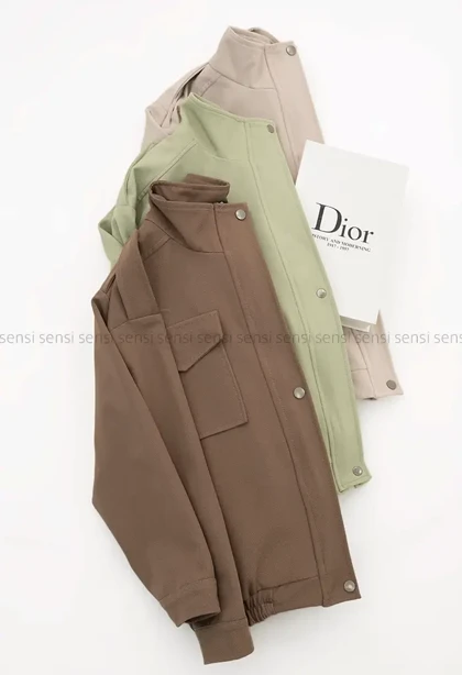 بامبر کتان کج راه جلو زیپ کد1004649