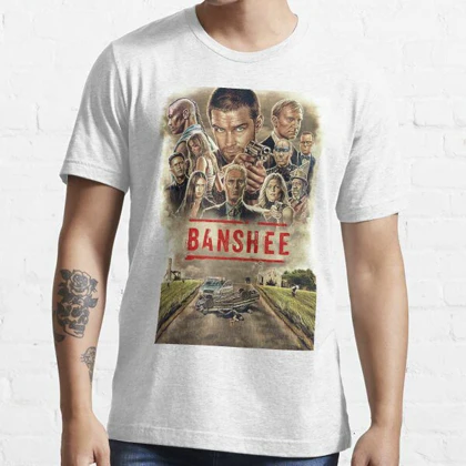 تیشرت کلاسیک بنشی | تیشرت Banshee طرح Banshee Essential کد 112224