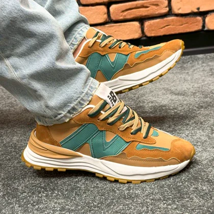 کتانی اسپرت مردانه مدل نیوبالانس NEW BALANCE رنگ کرم