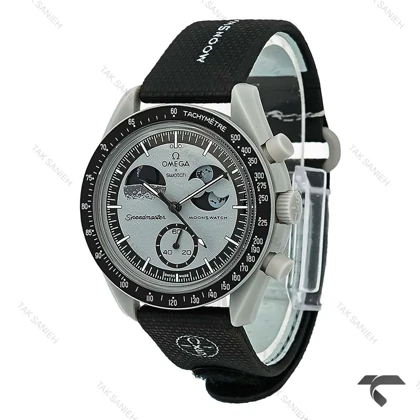 ساعت امگا سواچ ماموریت به زمین مون فیس بند رابر جدید Swatch-10599-U