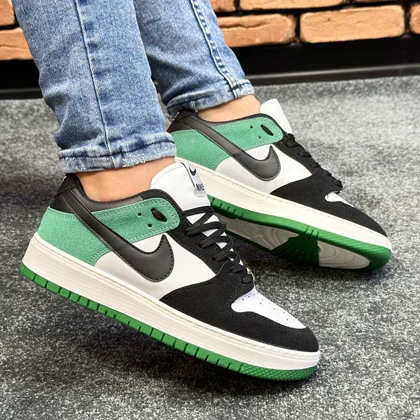 کفش کتانی اسپرت مردانه رنگ سبز مدل نایک NIKE AIR FORCE