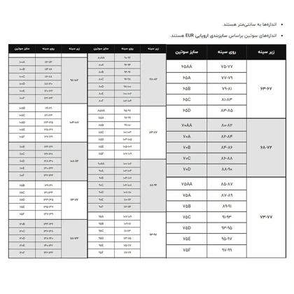سوتین فنردار ساده با بند ساده زنانه شاندرمن مدل 5080-2415
