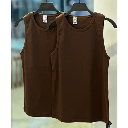 تاپ قواره داره قهو ه ای