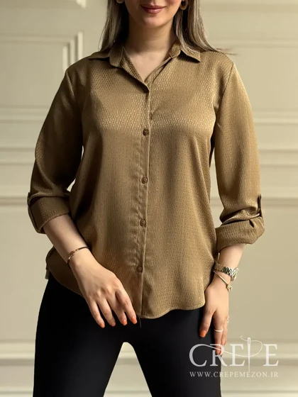 شومیز طرح زنجیری زری دار