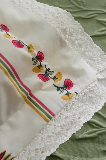 سرویس روتختی دو نفره Karaca مدل Home Everbloom پنبه - چندرنگ