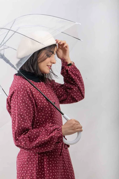 پیراهن لینن کرکی مدل پرگل