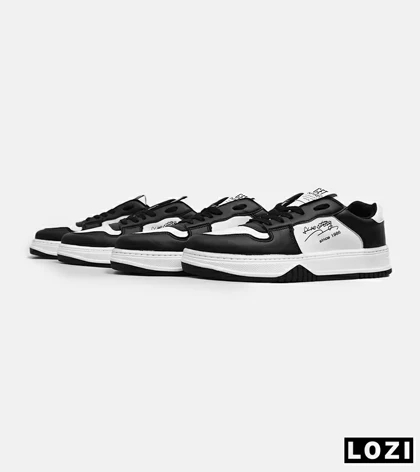 کفش اسنیکرزمردانه مشکی سفید VANS مدل 5705