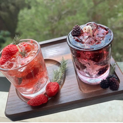 شمع شربت توت فرنگی و شمع شربت شاتوت