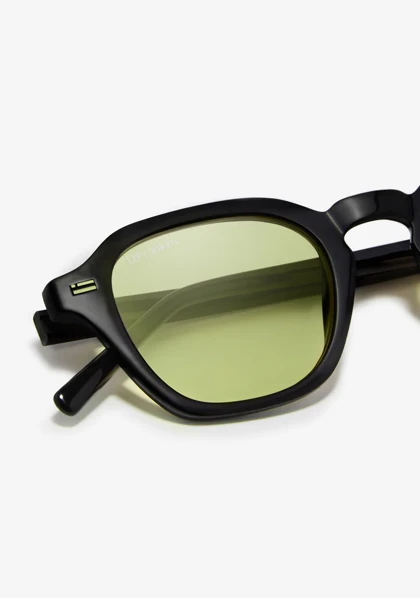 عینک آفتابی دی فرانکلین مدل D.franklin Ultra Light S Square Black / Green